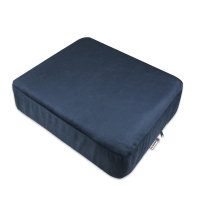 Подушка для копчика с памятью формы в декоративном чехле, велюр California 47 (темно-синий)